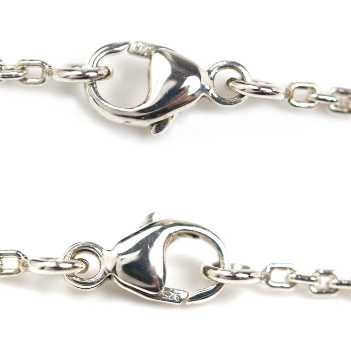 LOUIS VUITTON ルイ・ヴィトン シルバー925 パンダンティフ ロックイット ネックレス Q93559 D08087 8.1g 50cm ユニセックス 中古