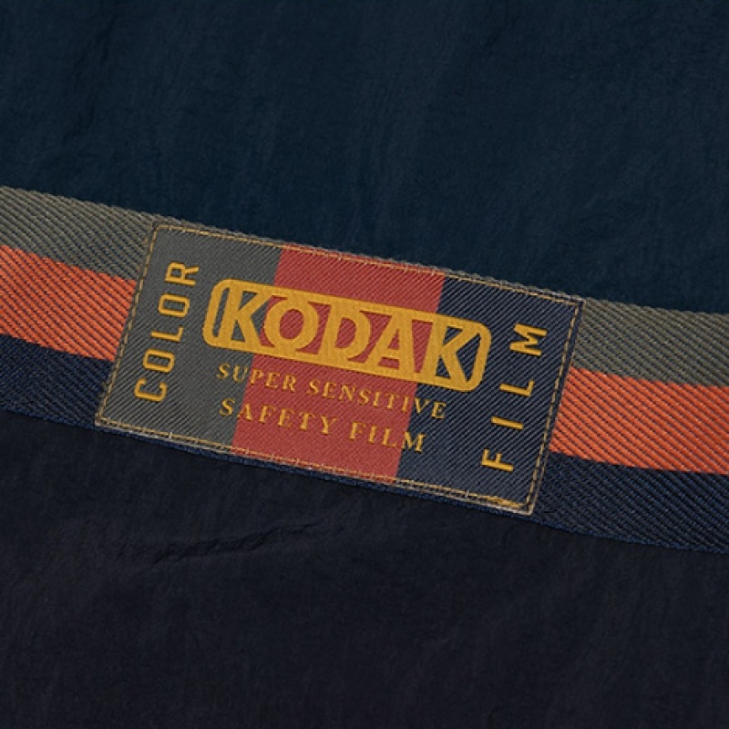 KODAK Apparel コダカラー セミオーバーフィット アノラック NAVY