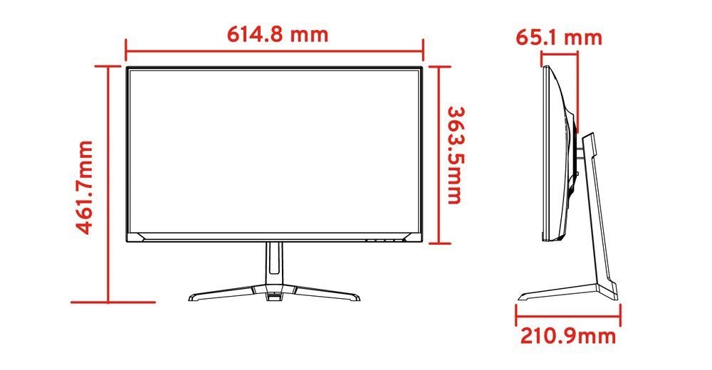 Pixio（ピクシオ） ゲーミング液晶ディスプレイ(27型/Fast IPS/WQHD 2560×1440/180Hz/1ms/HDR/HDMI2.0/DP1.4/VESA/2年保証・ドット抜け保障)
