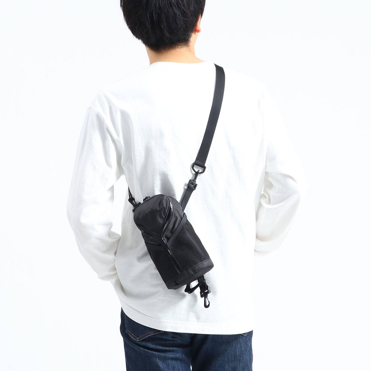 ナリフリ ショルダーバッグ narifuri 2WAY ハテナステムバッグ ミニバッグ ステムバッグ サドルバッグ ポーチ ミニ 撥水 自転車 日本製 メンズ レディース NF8022