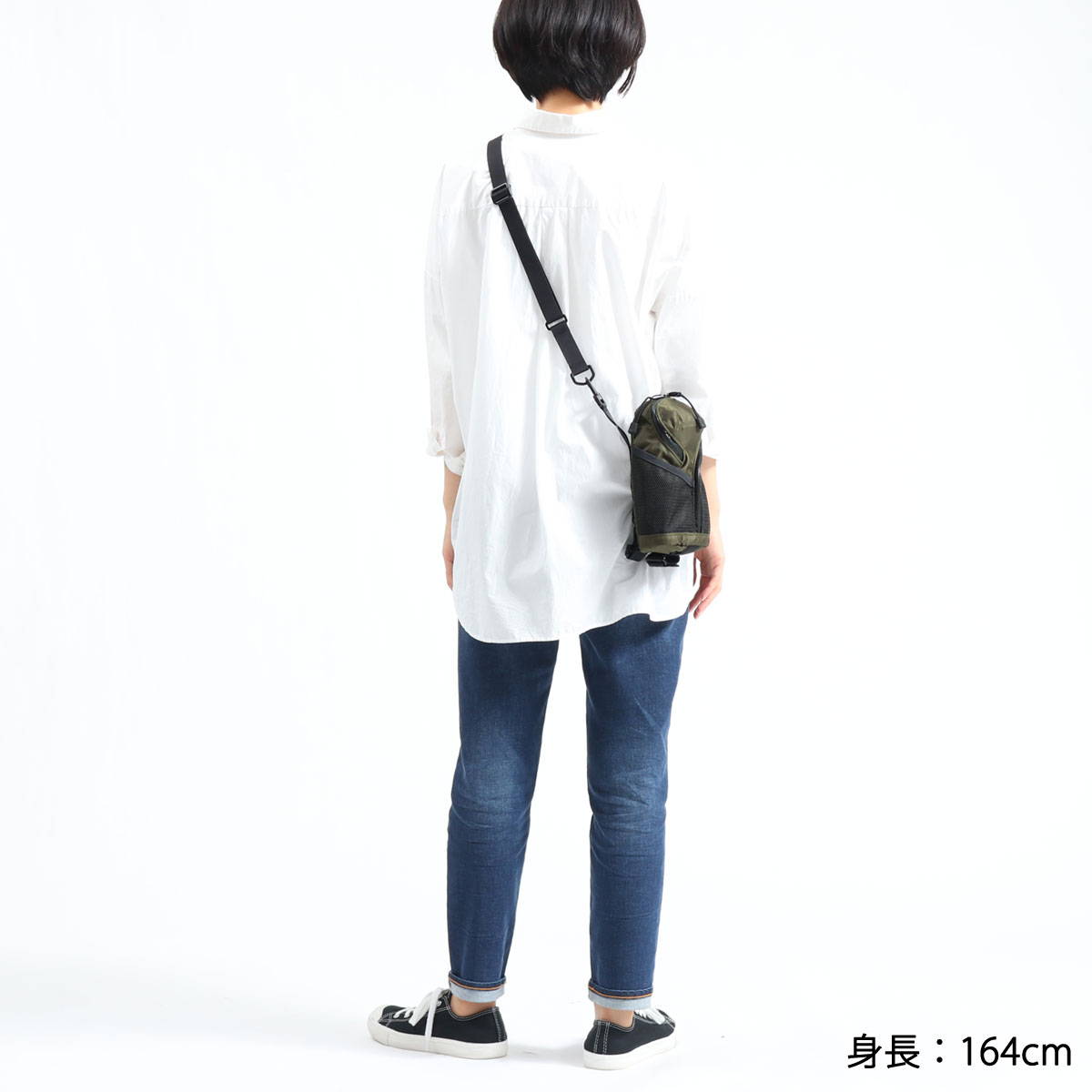 ナリフリ ショルダーバッグ narifuri 2WAY ハテナステムバッグ ミニバッグ ステムバッグ サドルバッグ ポーチ ミニ 撥水 自転車 日本製 メンズ レディース NF8022