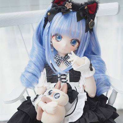 Qoo10] BJDドールウィッグ 二次元ツインテール : 日用品雑貨