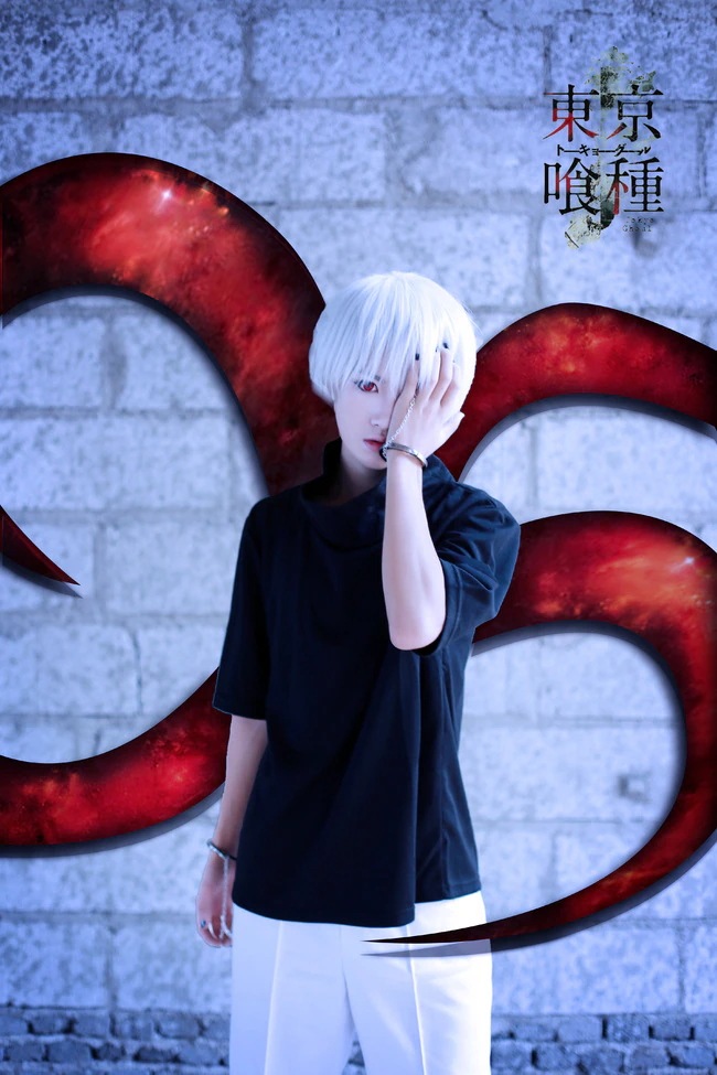 東京喰種 金木研 コスプレ衣装 マスク+ウィッグ付き コスチューム 仮装 学園祭 文化祭 ハロウィン クリスマス イベント プレゼント 東京喰種 金木研 コスプレ衣装 マスク+ウィッグ付き コスチューム 仮装 学園祭 文化祭 ハロウィン クリスマス イベント プレゼント