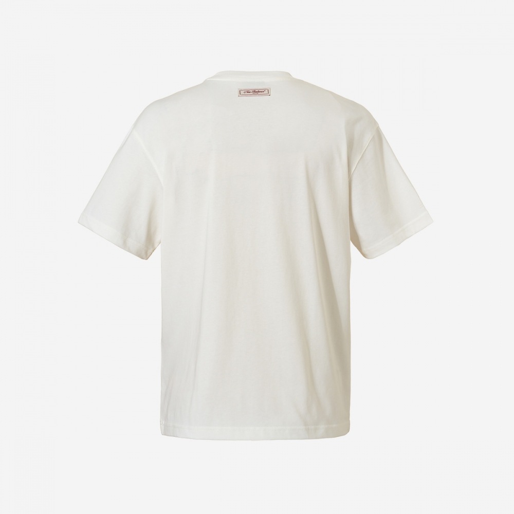 ニューバランスユニヘリテージショートTシャツ NBNEE21113-(39) アイボリー