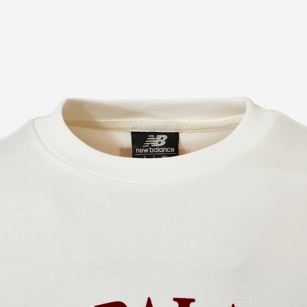 ニューバランスユニヘリテージショートTシャツ NBNEE21113-(39) アイボリー