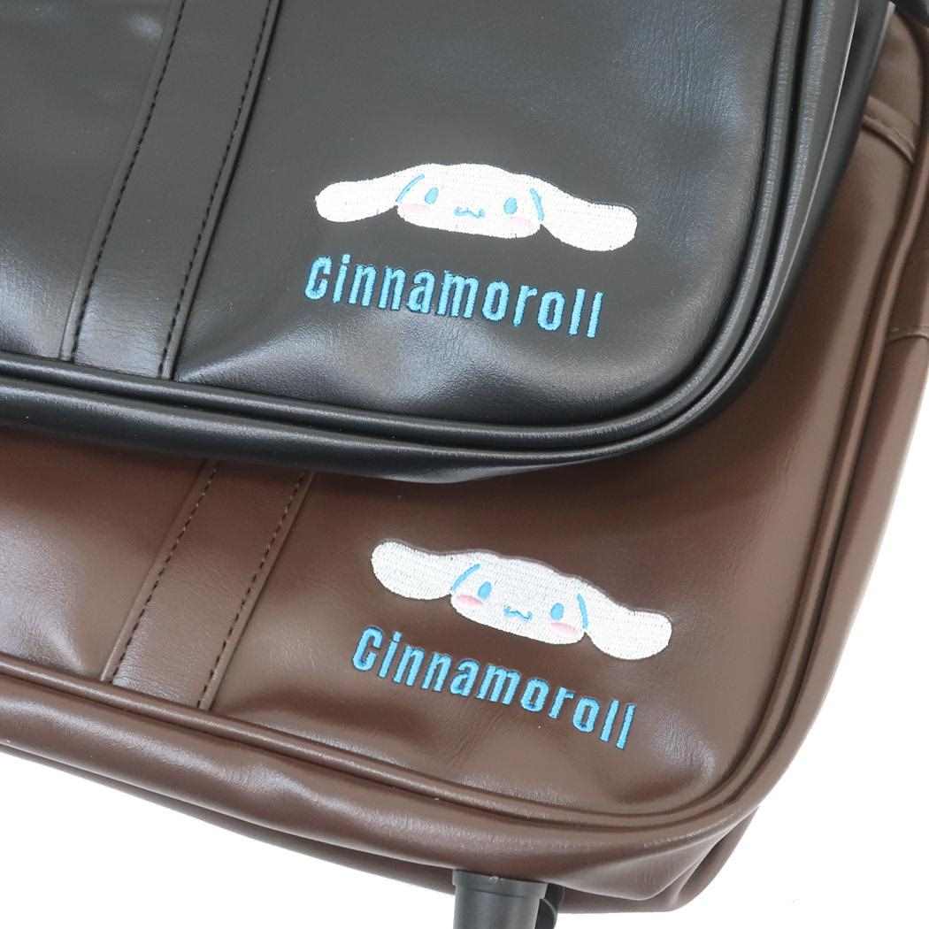シナモロール スクールバッグ 合皮スクールバッグ BROWN サンリオ キャラクター グッズ