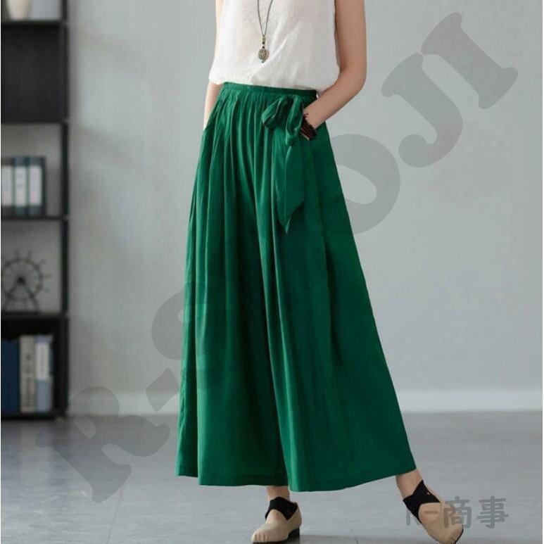 ワイドパンツ レディース ガウチョパンツ 春 夏 大きいサイズ ボトムス キュロット パンツ フレアパンツ 体型カバー リラックス 着痩せ