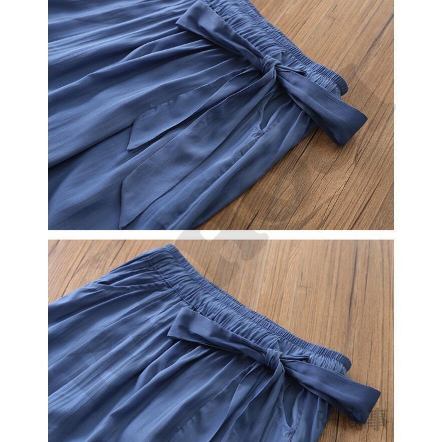 ワイドパンツ レディース ガウチョパンツ 春 夏 大きいサイズ ボトムス キュロット パンツ フレアパンツ 体型カバー リラックス 着痩せ