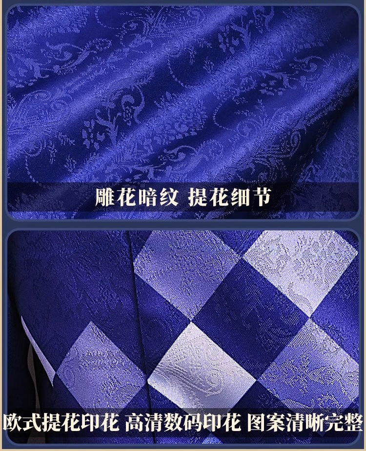 Monenjoy 原神　フリーナ　衆の水の頌歌　帽子付　金属パーツ　ウィッグ　水流転の輝き　戦闘服　スカート　豪華番　可愛い　学園祭　舞台衣装　変装 制服　礼服 コスプレ衣装　服　イベント　ハロウィン