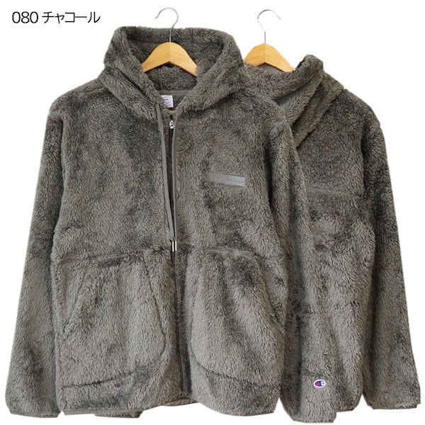 Champion ジップフードフリースジャケット M〜XL (メンズ レディース