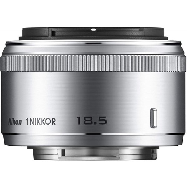 【中古】ニコン Nikon 単焦点レンズ 1 NIKKOR 18.5mm f/1.8 シルバー ニコンCXフォーマット専用