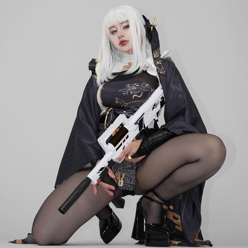 Blanc ゴスプレッションコスプレ衣装,コスプレウィッグ ,ホワイトバニー着物,フルセット,セクシースーツ,ゲームユニフォーム,ハロウィーン,カーニバルドレス