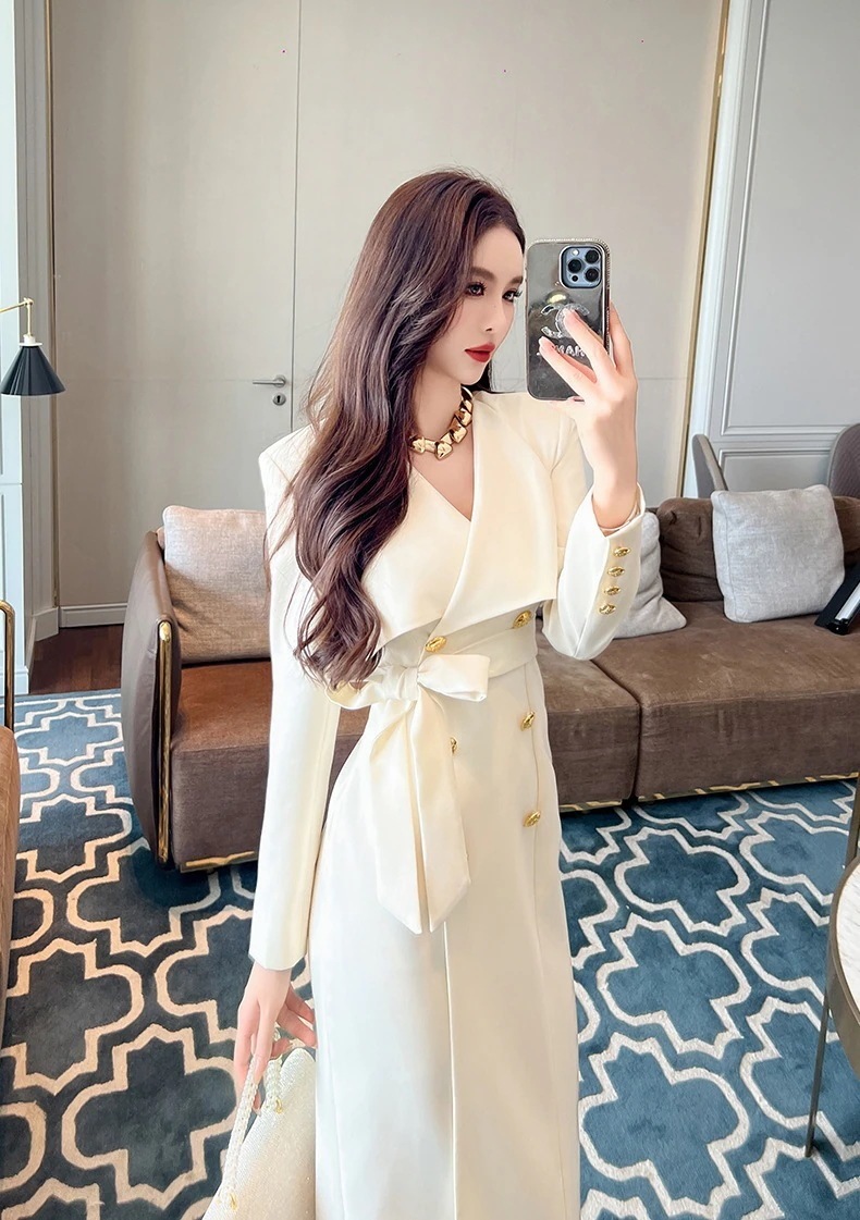 JY.上品 春冬 通勤 スーツワンピース 女王風 ダブルブレスト パーティードレス キャバ 着痩せ 大人 同窓会 披露宴 卒業式 結婚式 演奏会 ウェディング 二次会 JY.上品 春冬 通勤 スーツワンピース 女王風 ダブルブレスト パーティードレス キャバ 着痩せ 大人 同窓会 披露宴 卒業式 結婚式 演奏会 ウェディング 二次会