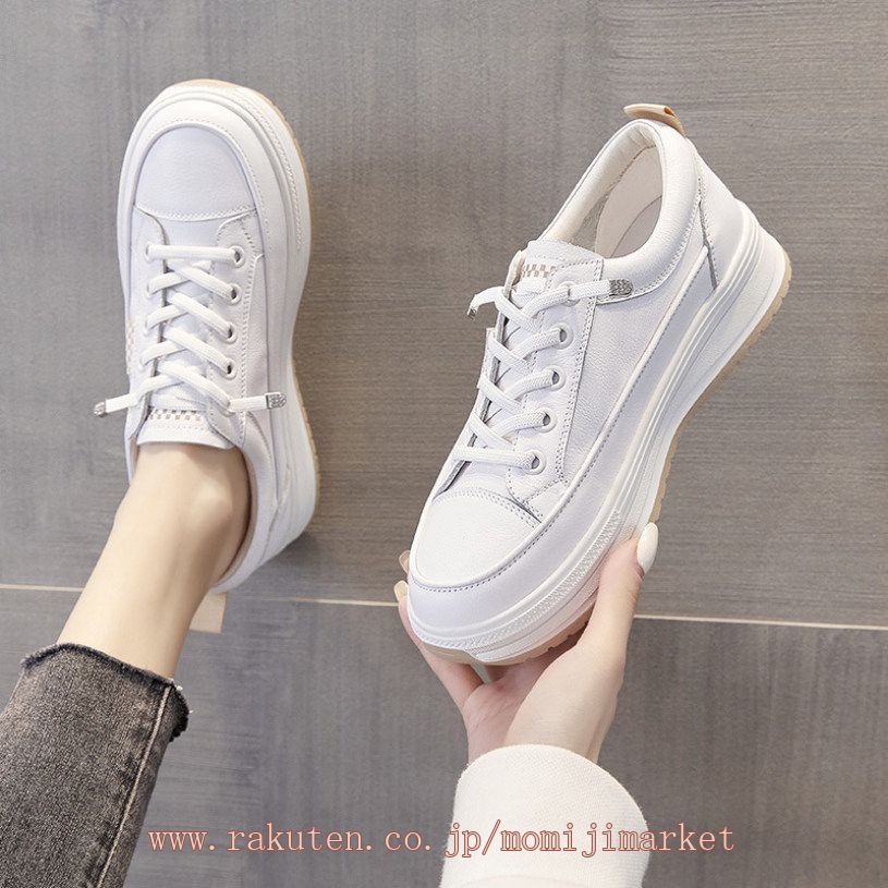 クーポン レディース スニーカー 疲れない スリッポン 厚底 スニーカー 靴 レディース レースアップ スニーカー ぺたんこ 厚底スニーカー 歩きやすい 編み上げ 厚底スニーカー ファッション靴 カジ