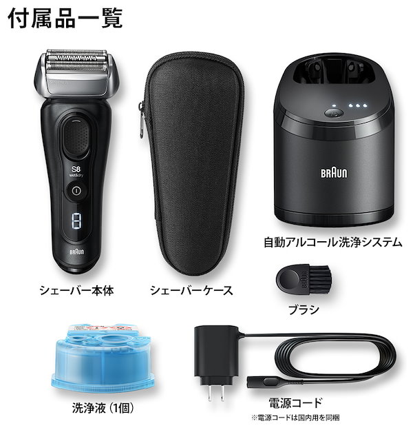 Qoo10] ブラウン 8450CC メンズシェーバー