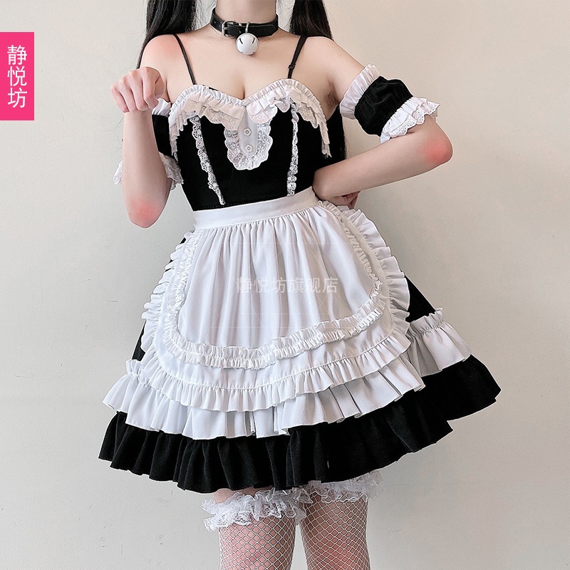 【2枚購入で1oo円OFF】【全シリーズ発売中】 【値引き中】日韓セクシーメイド服コスプレ女装アニメコスプレメイドlolitaカフェワンピース