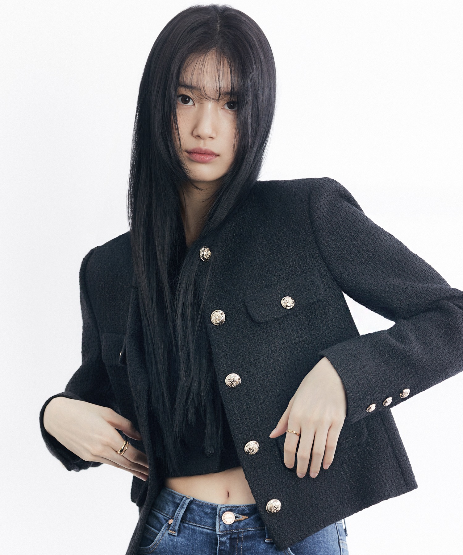 [SUZY着用] 23F/Wツイードジャケット[2色]