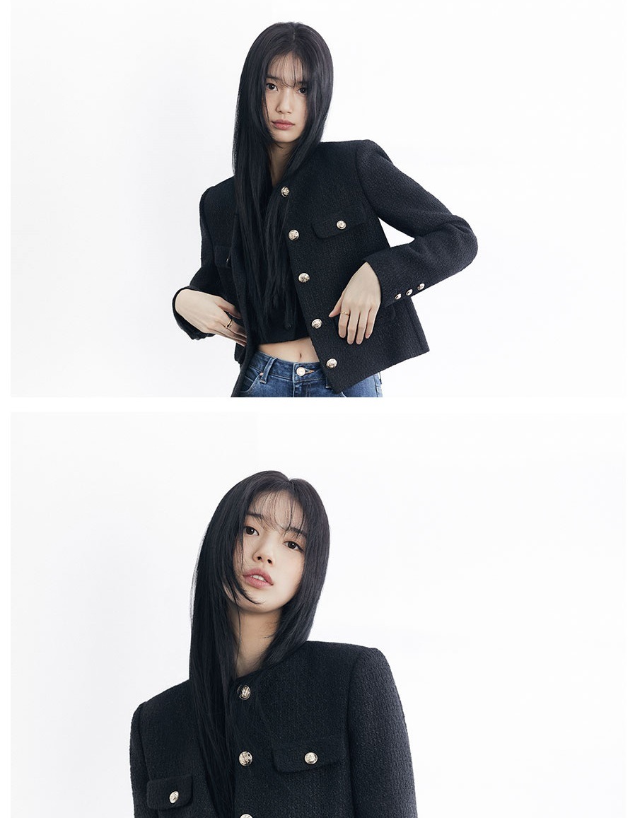 [SUZY着用] 23F/Wツイードジャケット[2色]