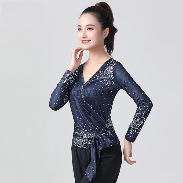 Qoo10] フラメンコ衣装 トップス 社交ダンス 練