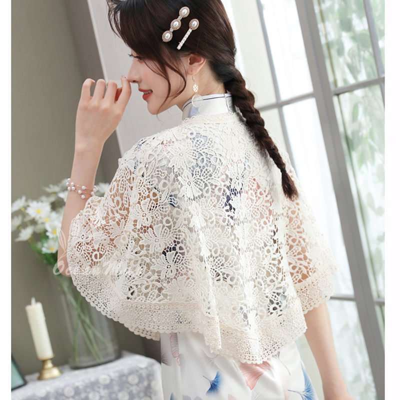 ケープ フォーマル 成人式春 上品 フォーマルドレス アウター レディース ボレロ 透け感 ショール お呼ばれ ストール 羽織物 夏 結婚式 ドレス フラワーレース 大人 ワンピース 二次会