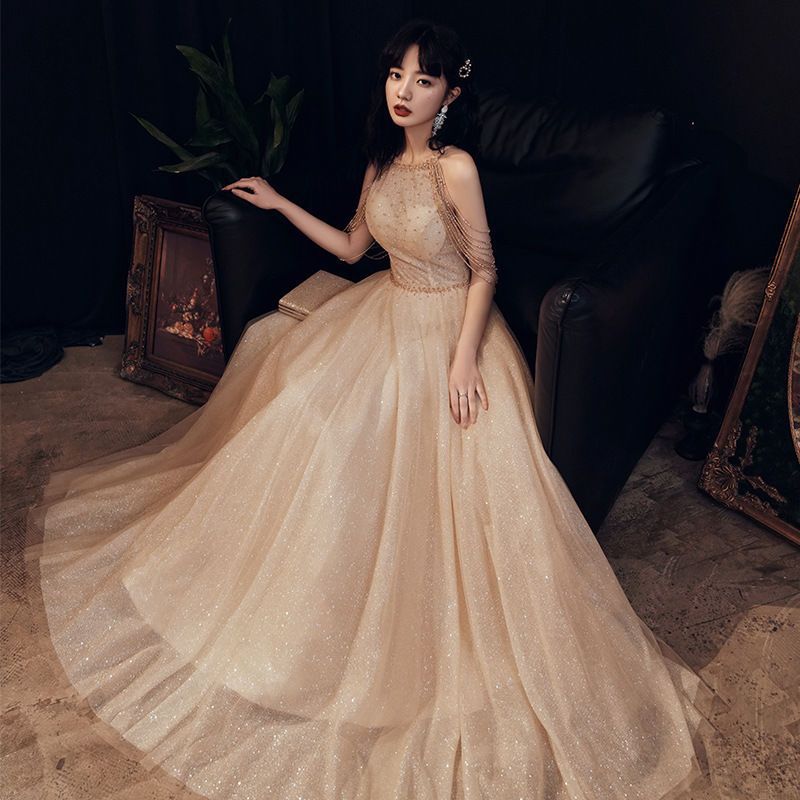 パーティードレス ドレス ワンピース イブニングドレス 新しいスタイルのドレス 結婚式の花嫁介添人ドレス ハイエンドライト ラグジュアリー パーティードレス ドレス ワンピース イブニングドレス 新しいスタイルのドレス 結婚式の花嫁介添人ドレス ハイエンドライト ラグジュアリー
