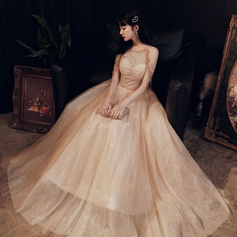 パーティードレス ドレス ワンピース イブニングドレス 新しいスタイルのドレス 結婚式の花嫁介添人ドレス ハイエンドライト ラグジュアリー パーティードレス ドレス ワンピース イブニングドレス 新しいスタイルのドレス 結婚式の花嫁介添人ドレス ハイエンドライト ラグジュアリー