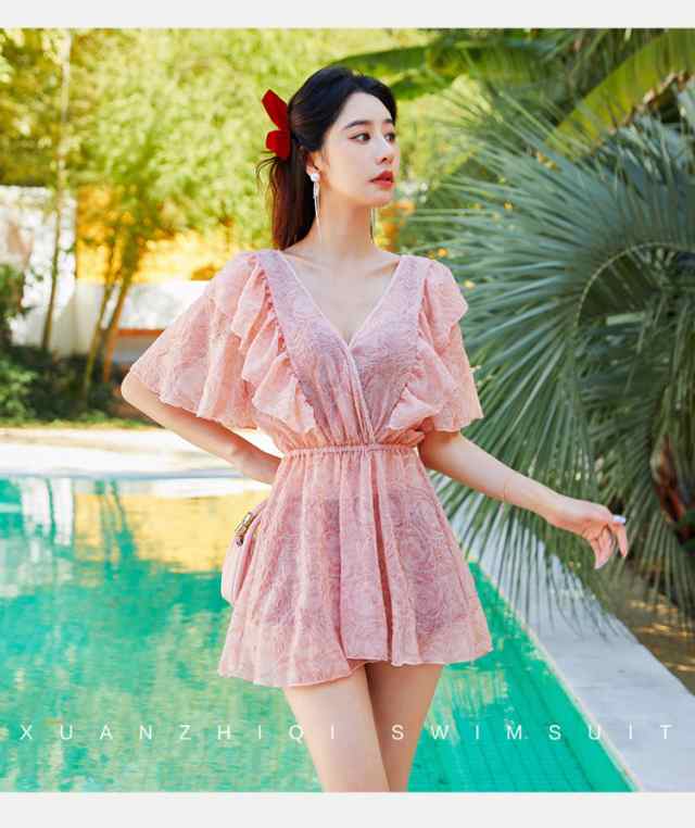 2025新作 水着 レディース 体型カバー ３点セット ビキニ オールインワン ショートパンツ一 スカート お洒落 おしゃれ キレイ かわいい セクシー おしゃれ ビキニ水着 ファション タンキニ