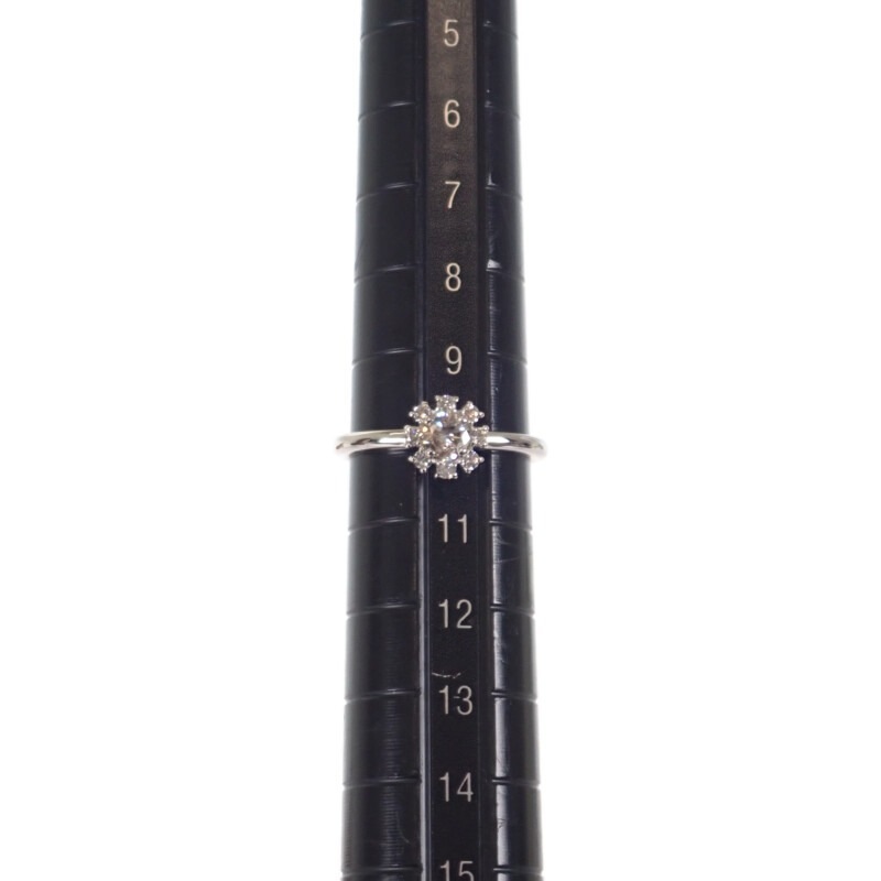 【no brand】デザイン ジュエリー フラワー リング Pt900プラチナ 10号 ダイヤモンド ダイヤモンド レディース 【no brand】デザイン ジュエリー フラワー リング Pt900プラチナ 10号 ダイヤモンド ダイヤモンド レディース