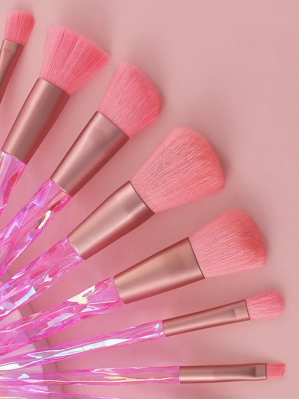 メイクブラシセット Qoo10] メイクブラシ 10本セット メイクブラシ