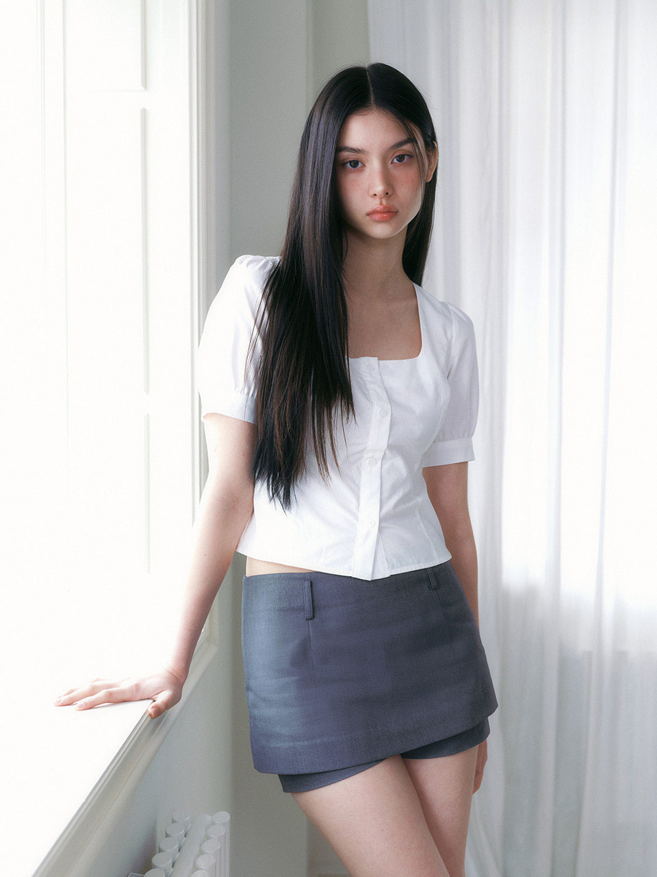 【Not your rose】25FW Ririu blouse 【Not your rose】25FW Ririu blouse