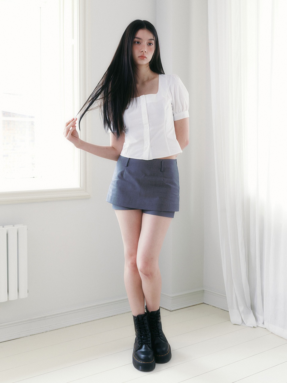 【Not your rose】25FW Ririu blouse 【Not your rose】25FW Ririu blouse