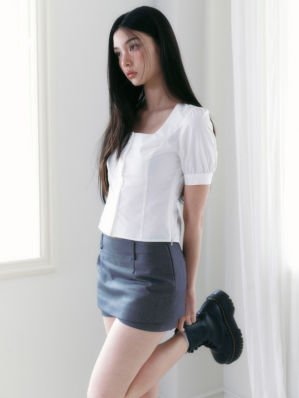 【Not your rose】25FW Ririu blouse 【Not your rose】25FW Ririu blouse