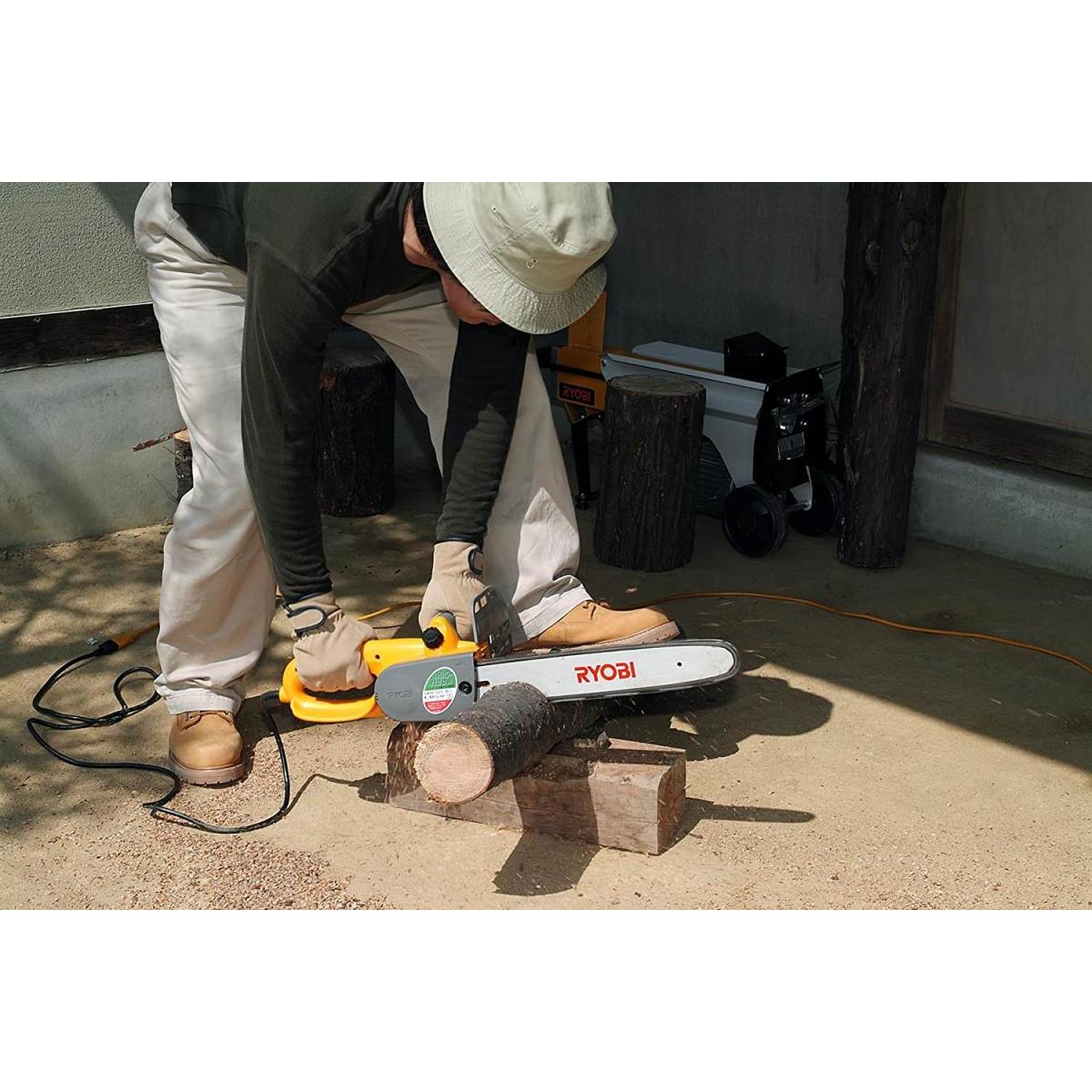 RYOBI リョービ 京セラ CS-3610S (616101A) チェンソー リヤハンドル チェーンソー 伐採 切断 枝打ち 建築作業 荒挽き切断 RYOBI リョービ 京セラ CS-3610S (616101A) チェンソー リヤハンドル チェーンソー 伐採 切断 枝打ち 建築作業 荒挽き切断