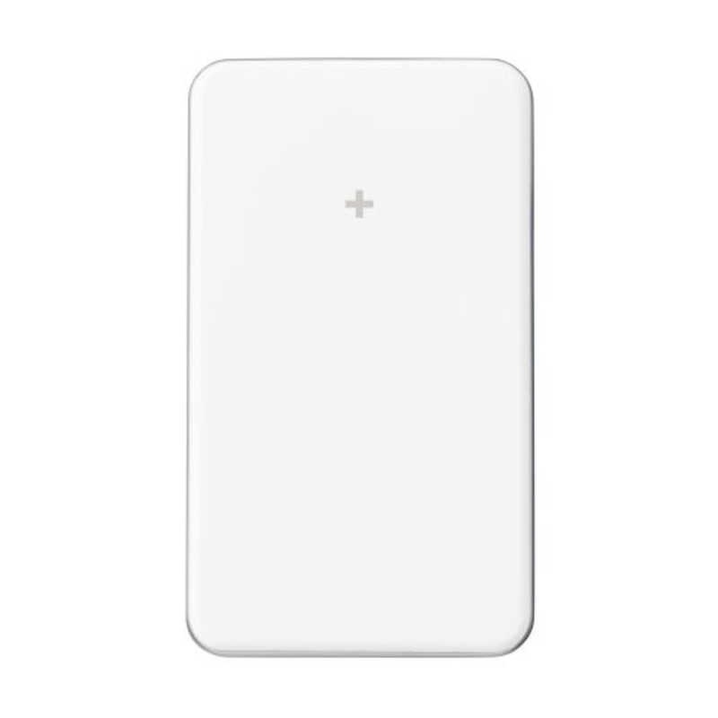 エレコム　ELECOM　ワイヤレスモバイルバッテリー 10000mAh 最大20W 入出力(Type-C×2) スタンド付き ホワイト　DE-C54-10000WH