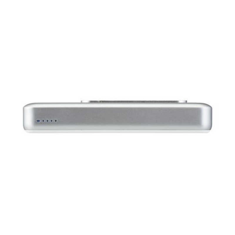 エレコム　ELECOM　ワイヤレスモバイルバッテリー 10000mAh 最大20W 入出力(Type-C×2) スタンド付き ホワイト　DE-C54-10000WH