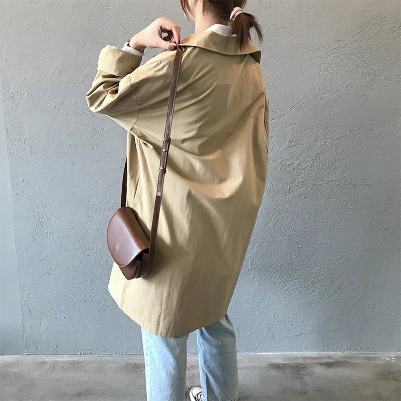 レディース アウター コート ボーイッシュ 配色 クラシック カーキ コーデュロイ ワーク ロングコート ユニセックス 大きいサイズ 秋 春 2024 レディース アウター コート ボーイッシュ 配色 クラシック カーキ コーデュロイ ワーク ロングコート ユニセックス 大きいサイズ 秋 春 2024