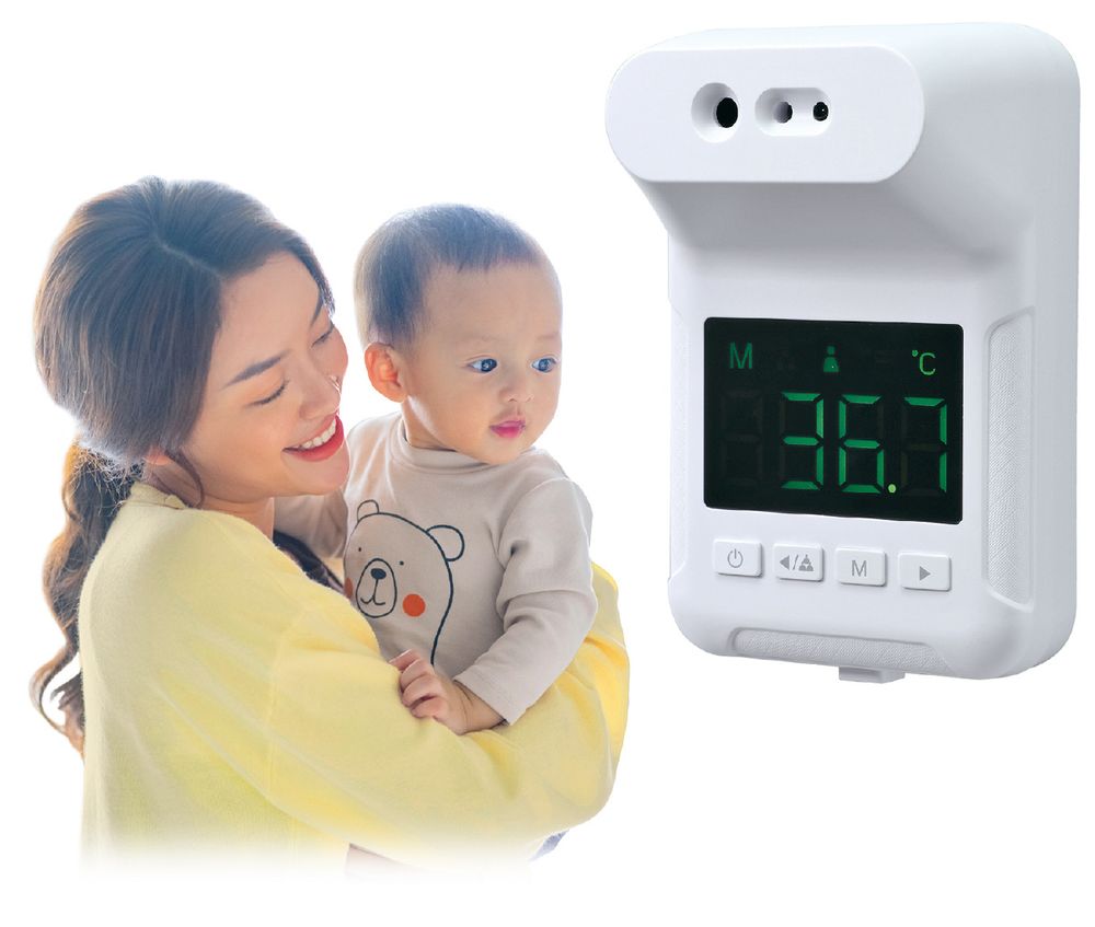 固定式 非接触赤外線検温計 51372 固定式 非接触赤外線検温計 51372