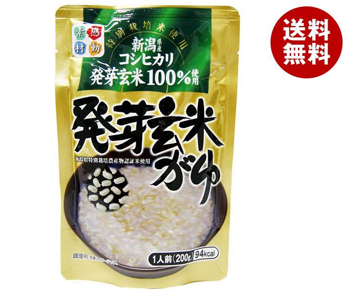 ヒカリ食品 こしひかり 発芽玄米がゆ 200gパウチ＊24個入＊(2ケース)
