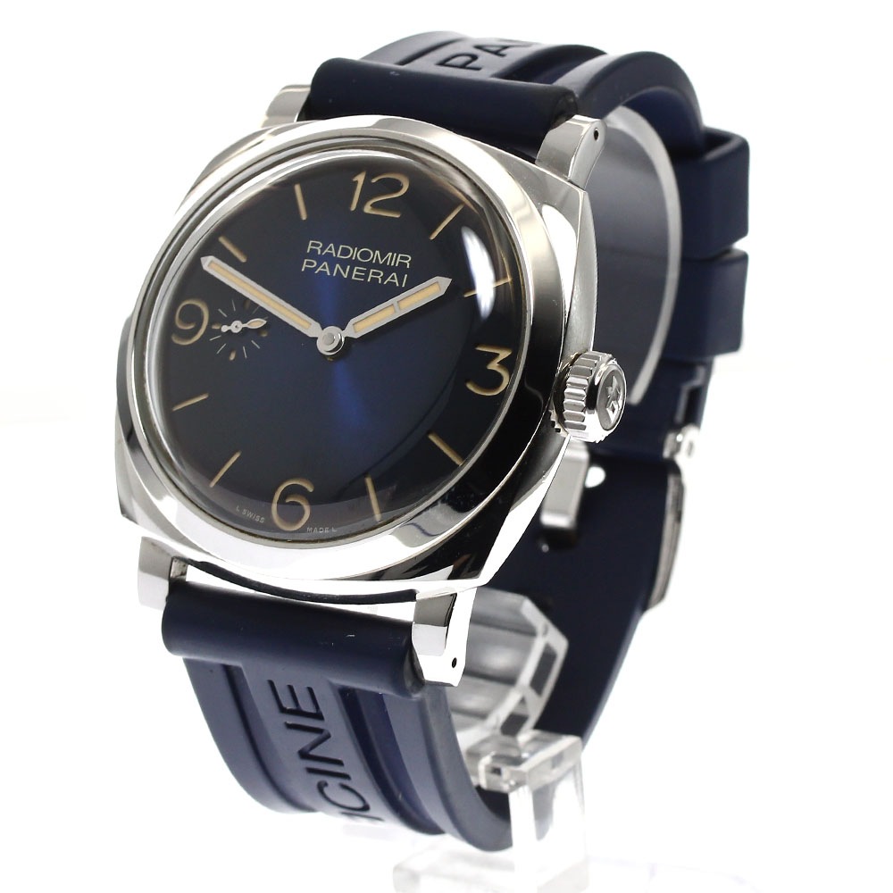 パネライ PANERAI PAM00932 ラジオミール 1940 3デイズ ブティック限定 388本限定 手巻き メンズ 箱・保証書付き_896899【中古】 パネライ PANERAI PAM00932 ラジオミール 1940 3デイズ ブティック限定 388本限定 手巻き メンズ 箱・保証書付き_896899【中古】