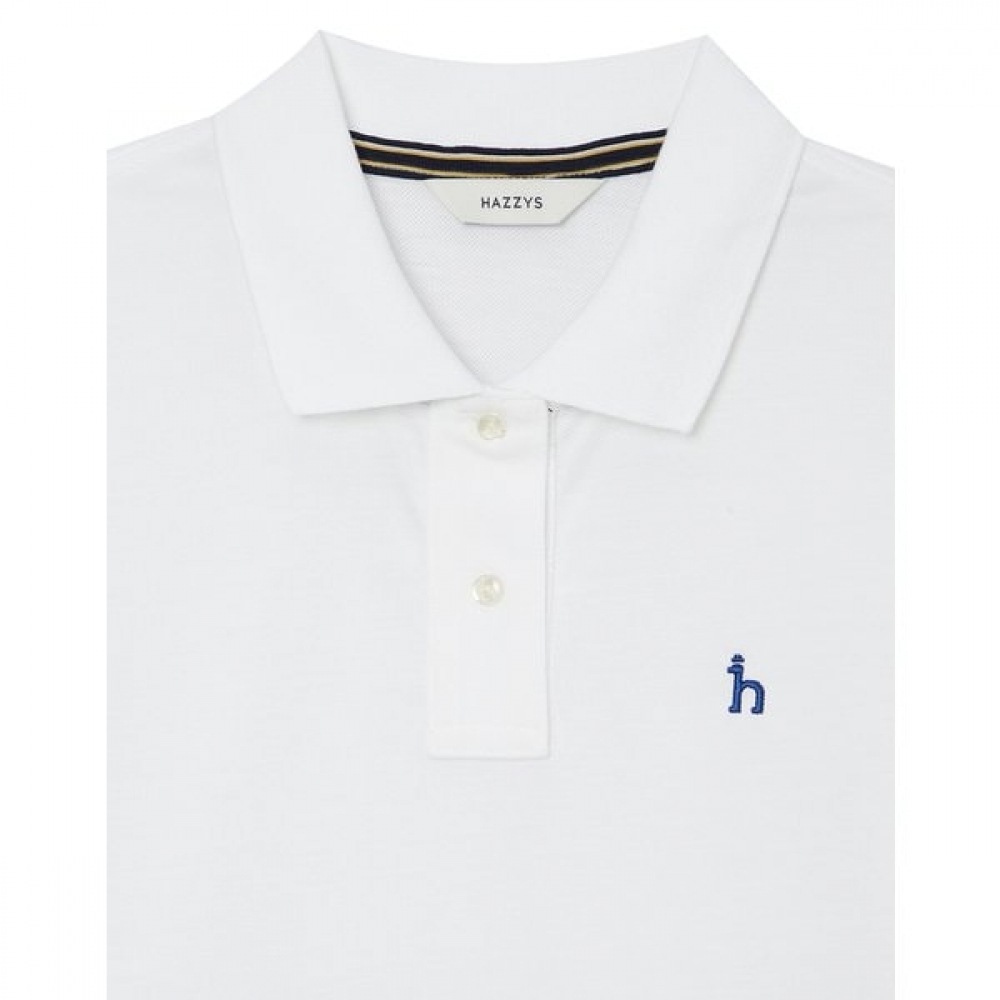 [24SS] [ベスト] ホワイトピケカラー T シャツ HSTS4BC32WT