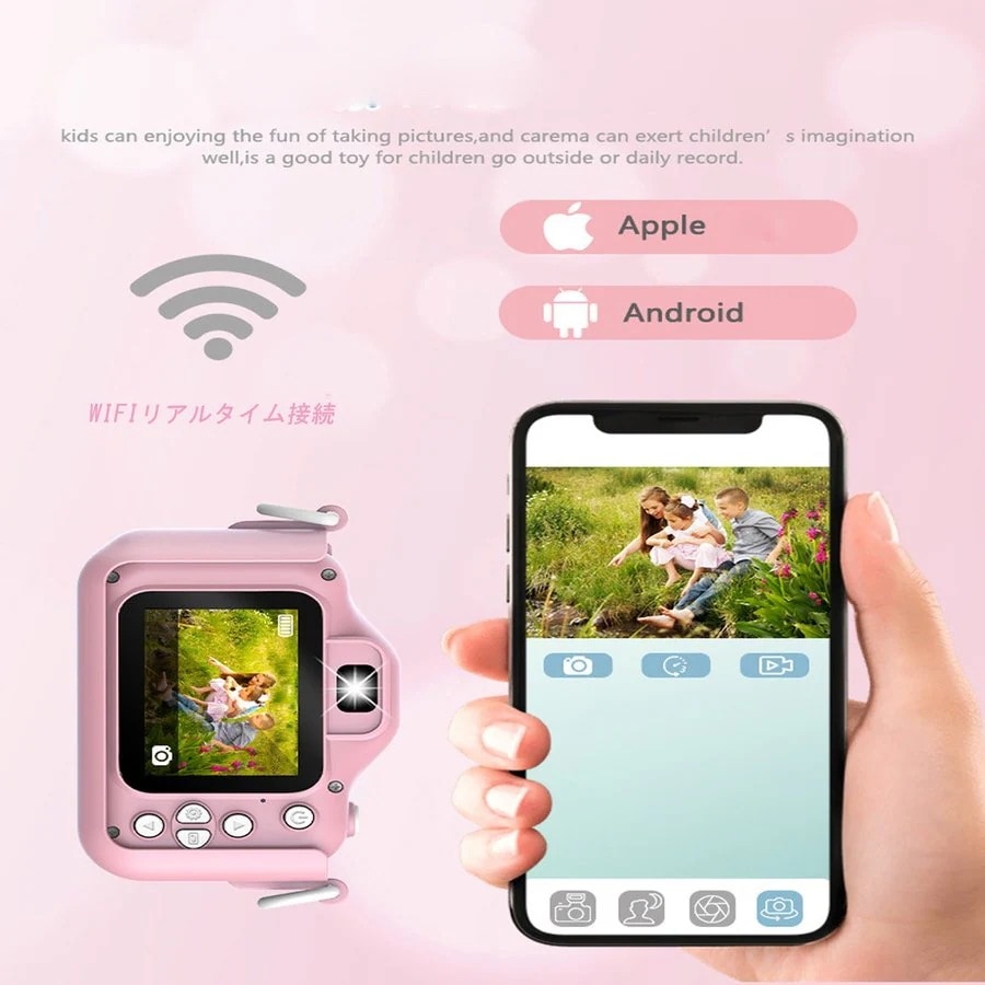 デジタルカメラ 4000w画素 WIFIリアルタイム接続 誕生日プレゼント usb充電 タイマー撮影 デジタルカメラ 4000w画素 WIFIリアルタイム接続 誕生日プレゼント usb充電 タイマー撮影