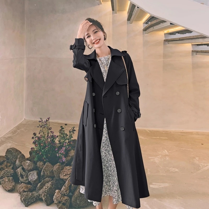 本日の限定商品秋トレンチコートレディース ロング おしゃれ ロールアップスリーブ 長袖 リボン ベルト付き パフスリーブカジュアルトップス秋服 ロングtシャツ レディース 長袖 ロンT ロングTシャツ