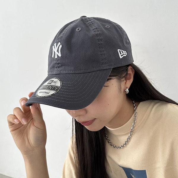 【国内発送】9TWENTY YANKEES CAP ミニロゴ キャップ NY 刺繍 ロゴ 帽子 ベースボール メンズ レディース 男女兼用 CM920a