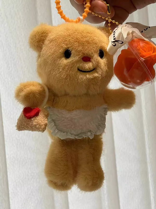 バターベア ぬいぐるみ キーホルダー Qoo10] バターベアぬいぐるみキーホルダーインギフ : バッグ・雑貨