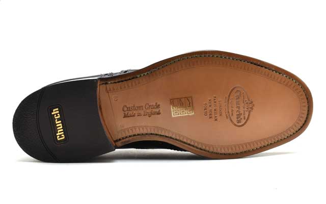 チャーチ Church s バーウッド ブラック ポリッシュバインダー BURWOOD メンズ 黒 ウィングチップ 【送料無料】[burwood-polished-bk]