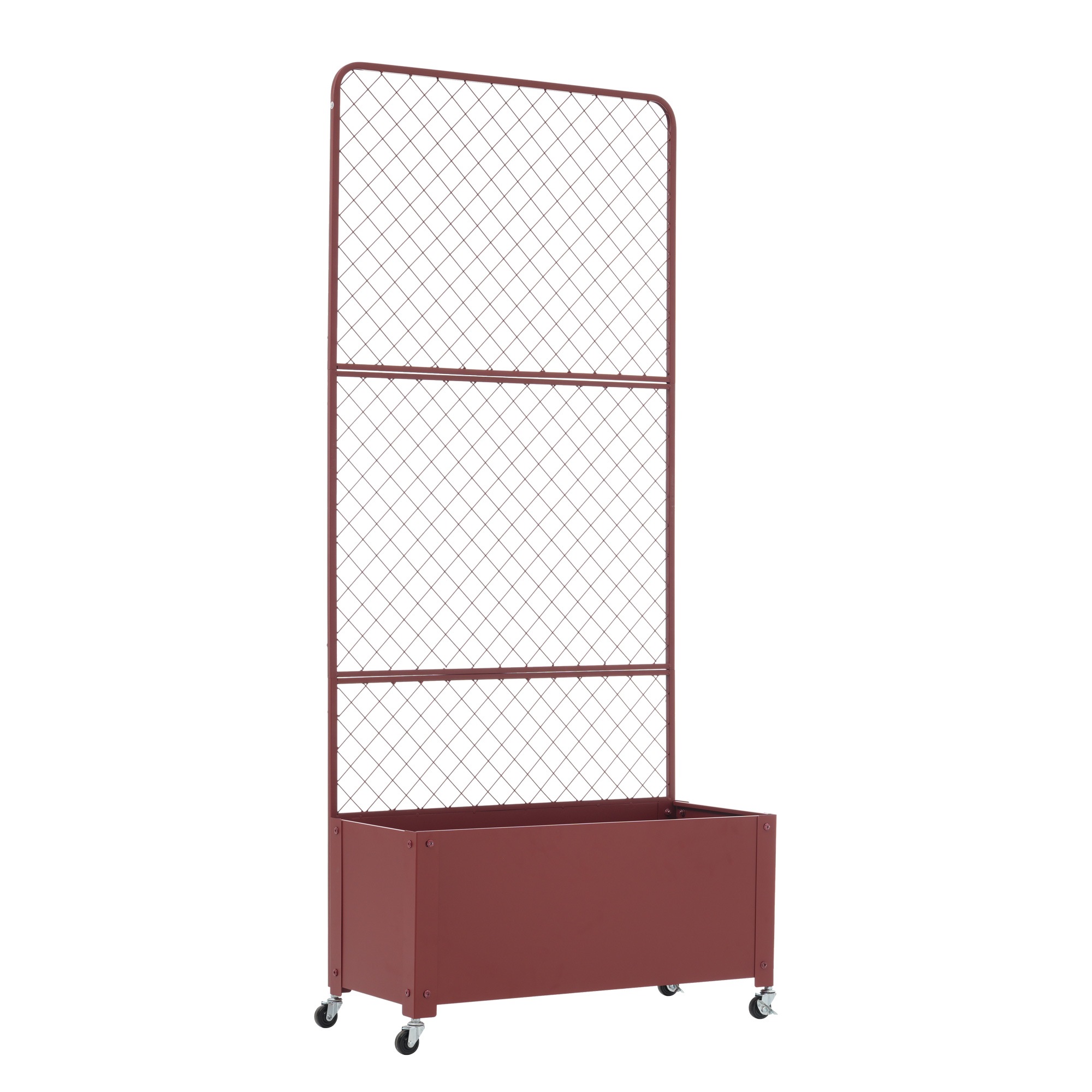 国内即発送!フェンス プランター付き 目隠し キャスター付き 簡単設置 電着塗装 L70×W30×H160cm 園芸用品 プランター ガーデンラティス プランターボックス 花壇フェ 国内即発送!フェンス プランター付き 目隠し キャスター付き 簡単設置 電着塗装 L70×W30×H160cm 園芸用品 プランター ガーデンラティス プランターボックス 花壇フェ