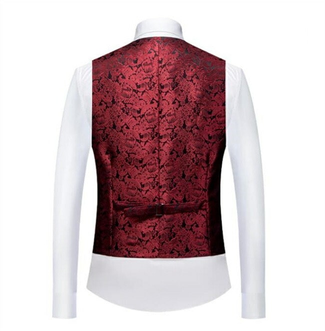 7色入荷 ストライプ　メンズ　スーツ　スーツセット　上下セット セットアップ　3点セット　花柄　タキシード　メンズ タキシード パンツ　演出服 華麗な王族服 王子様 ヨーロッパ風 復古風 コスプレ衣