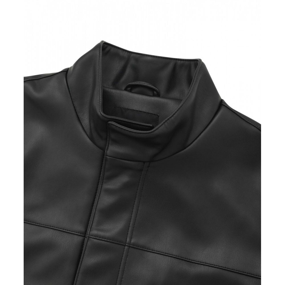 COVERNAT ヴィーガンレザーショートパンツ M-51 ジャンパーブラック