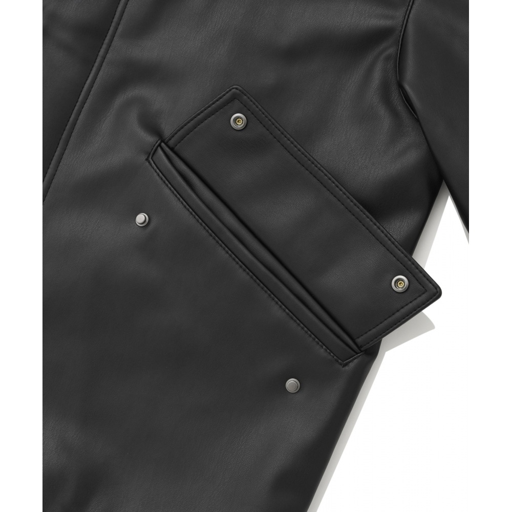 COVERNAT ヴィーガンレザーショートパンツ M-51 ジャンパーブラック