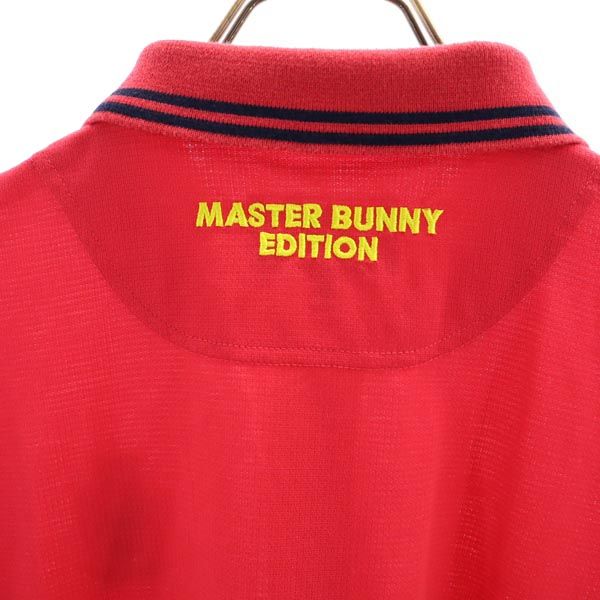 日本製 ゴルフ 半袖 ポロシャツ 4 赤 メンズ 日本製 ゴルフ 半袖 ポロシャツ 4 赤 メンズ